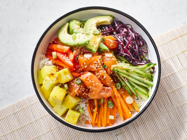 Maple Salmon Poke Bowls Maple From Quebec